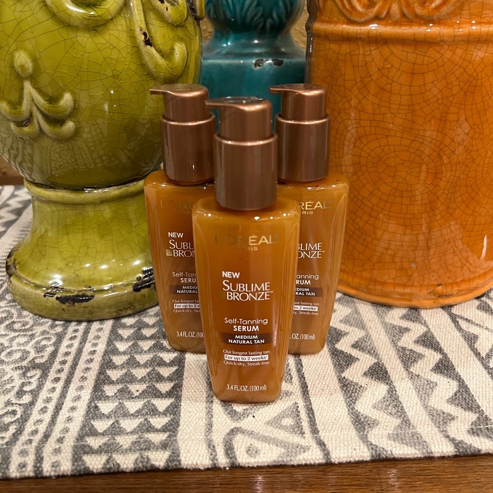 3 pack! L’Oréal Sublime Bronze Self-Tanning Serum *DISCONTINUED ITEM*